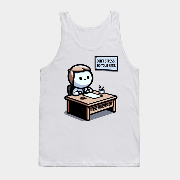 Productivity with Peace Tank Top by maknatess